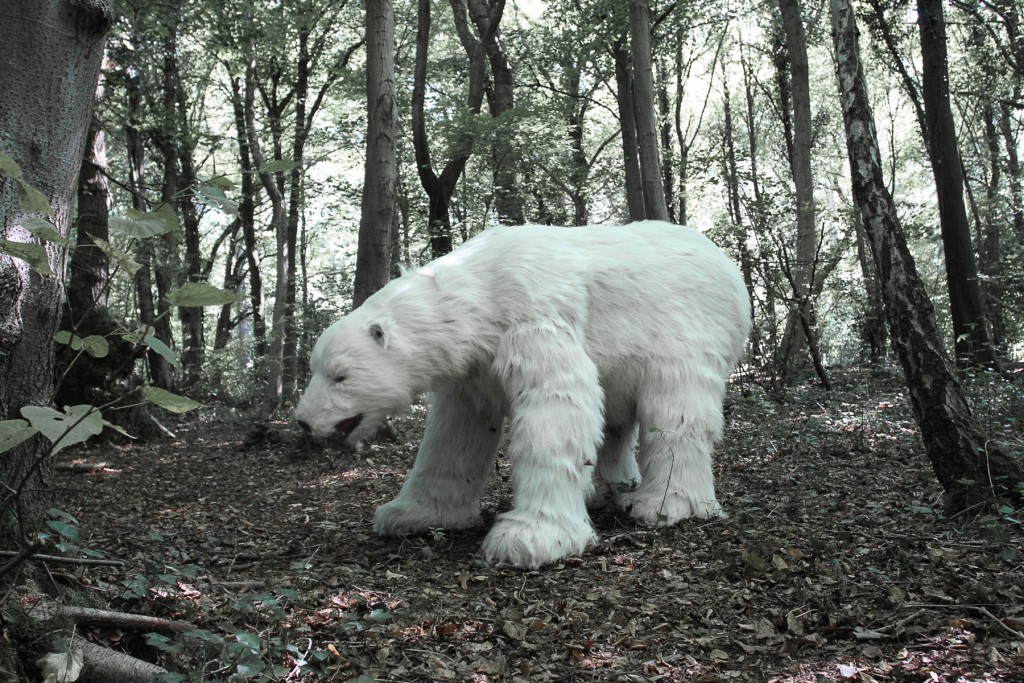 Animatronic Polar Bear