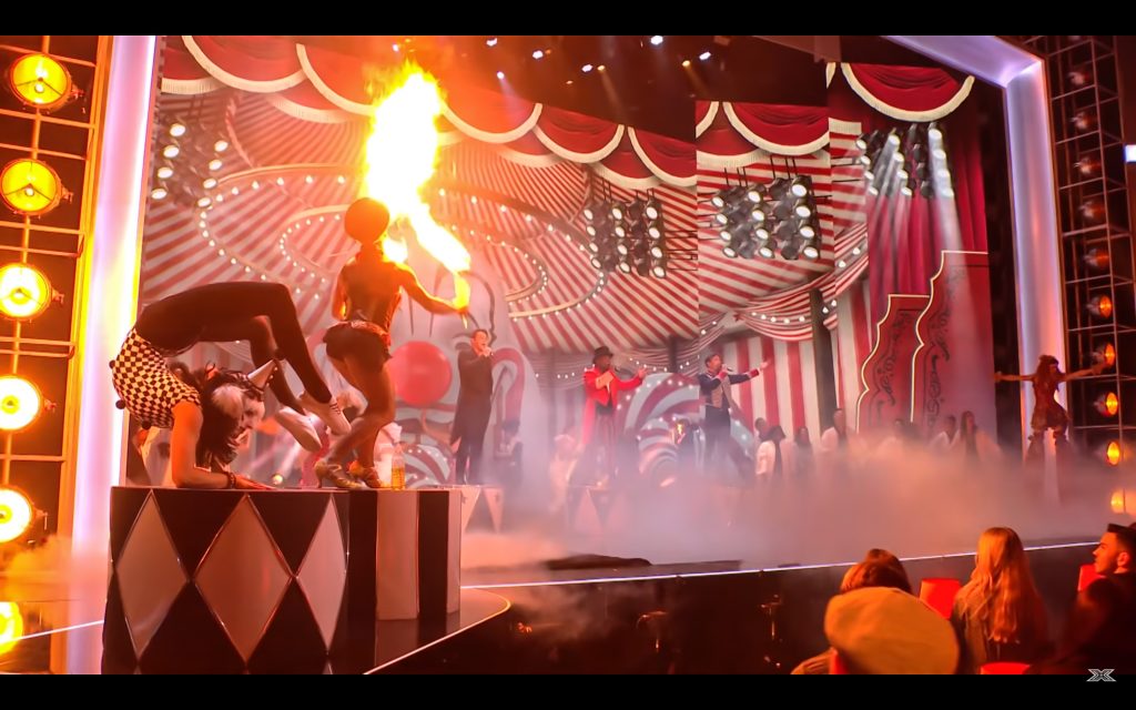 Fire artists for film and TV. As seen on X Factor and more!
